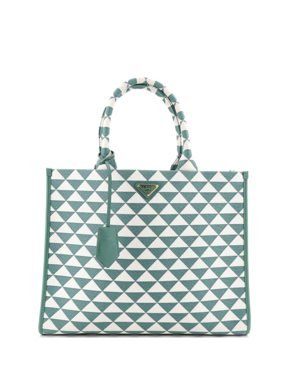 Prada Symbole Shopper Tote Jacquard #339278P24B